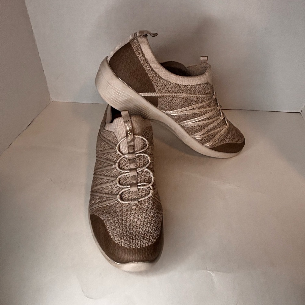 Skechers Women's Tan and Brown Sneakers Size 11